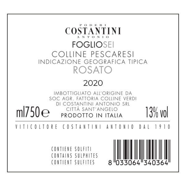 Rosato IGT 2023 - Linea Fogliosei - immagine 2
